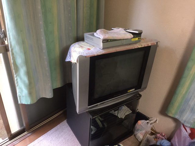 藤沢市　ブラウン管テレビ
