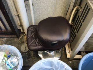 曙町　粗大ごみ前